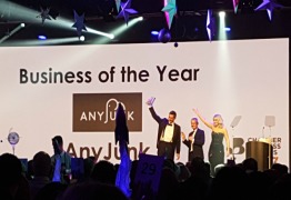 AnyJunk Wins Overall ‘Business of the Year’ at British Chambers of Commerce Awards 2017
