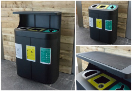 Our triple recycling bins are Tate Britain’s newest exhibition