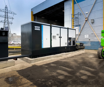 CASE STUDY - Industrial diesel generator installation at a major retailer distribution centre