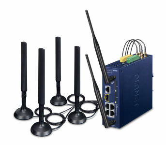 ICG-2515FW-NR -- Industrial 5G NR Cellular Wireless Gateway with 1-Port 1000X SFP