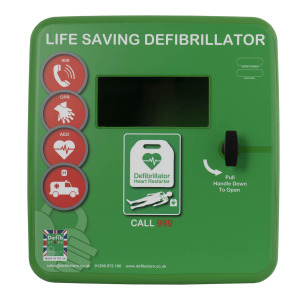 Defib Store 4000 Outdoor Defibrillator Cabinet - Unlocked