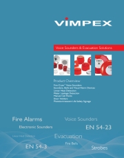 Vimpex Voice Sounders & Evacuation Solutions - Product Overview